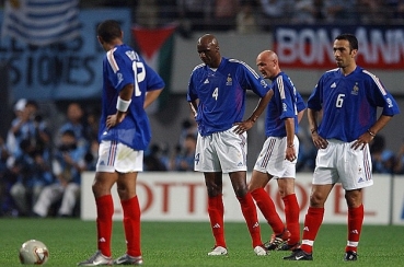 Adidas Frankreich Trikot 10 Zinedine Zidane WM 2002 Heim NEU Matchworn Herren XL