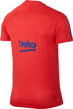 Nike FC Barcelona camiseta 10 Lionel Messi 2016/17 Beko matchworn rojo training señor XL