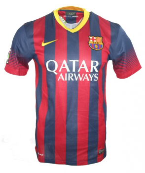 Preview: Nike FC Barcelona Trikot 4 Cesc Fabregas 2013/14 Qatar Foundation Heim Herren M