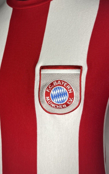 Vintage Retro FC Bayern Munich jersey 1973-1974 CL winner cotton red white men's M
