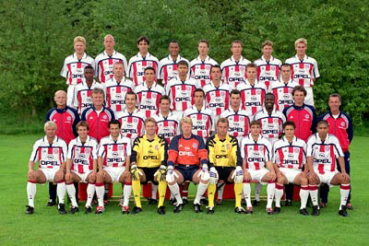 Adidas FC Bayern München Trikot 2000/01 CL sieg away Opel weiß rot Herren S & Kinder 140 cm