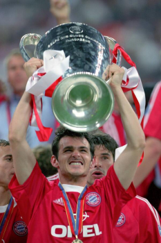 Adidas FC Bayern München Trikot 2 Willy Sagnol CL Sieger 2001 Opel Herren XL