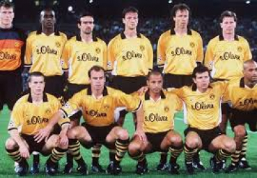Preview: Nike Borussia Dortmund Trikot 1999/2000 S.Oliver Heim Herren XS = 164 cm oder L