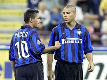 Nike Inter Mailand Trikot 10 Roberto Baggio 1998/99 CL Pirelli Herren XL