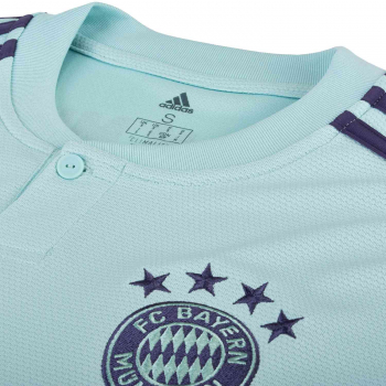 Adidas FC Bayern München Trikot 18 Leon Goretzka 2018/19 Telekom ash green/purple Herren L