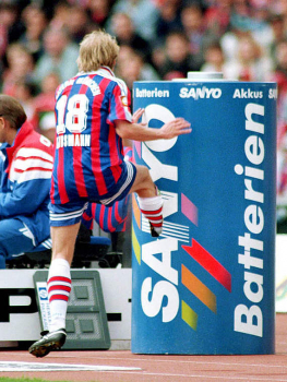 Adidas FC Bayern München Trikot 18 Jürgen Klinsmann 1995-1997 Opel Herren XL