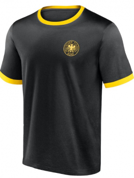 Alemania Camiseta Copa del Mondo 1974 negro senor L