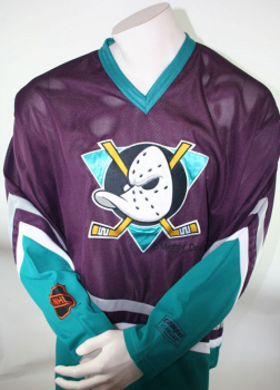 Campri Anaheim Mighty Ducks Trikot 22 Luis Mendoza NHL Away Herren XL