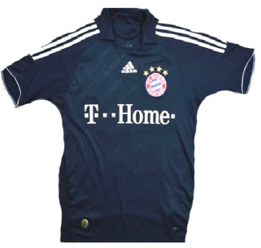 Adidas FC Bayern München Trikot 33 Mario Gomez 2008/09 CL T-Home auswärts marine Herren L