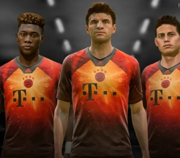 Adidas FC Bayern Munich jersey 7 Franck Ribery 2018/19 EA Sports FIfa 4th men's M