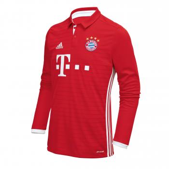 Adidas FC Bayern Munich jersey 2016/17 longsleeve home red T-com Telekom new men's XL