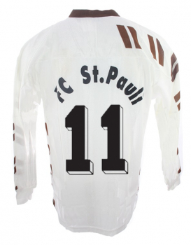 Patrick FC St. Pauli Trikot 11 Martino Gatti 1992/93 Deutscher Ring Neu Heim Herren XL oder XXL/2XL