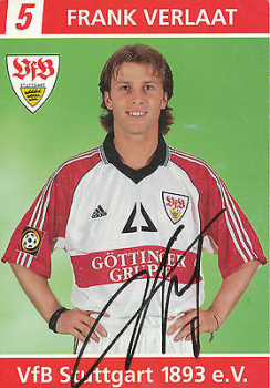 Adidas VfB Stuttgart Trikot 5 Frank Verlaat 1998/99 Match worn Heim Herren 2XL/XXL