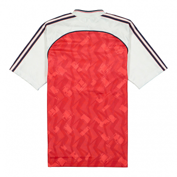 Adidas Originals Arsenal London Trikot Equipment JVC 1990/91 1991/92 heim rot weiß Herren 2XL