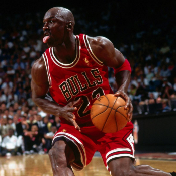 Champion Chicago Bulls Trikot 23 Michael Air Jordan NBA rot Kinder 152 cm = youth M