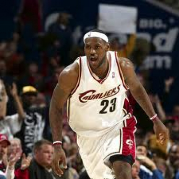 Reebok Cleveland CAVALIERS Trikot 23 Lebron James Weiß home NBA Herren L