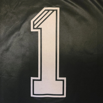 Adidas vintage Torwart-Trikot Grafiti 90er 1990 1991 1992 1993 1994 1995 1996 number 1 Herren XL