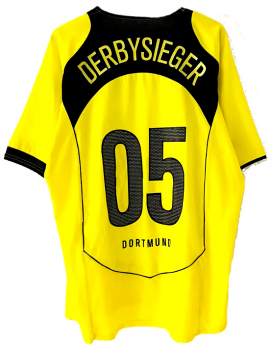 Nike Borussia Dortmund Trikot 2004/2005 BVB E-on Derbysieger 05 Herren XL