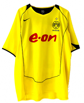 Nike Borussia Dortmund Trikot 2004/2005 BVB E-on Derbysieger 05 Herren XL