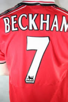 Preview: Umbro Manchester United Trikot 7 David Beckham 1998/99 Sharp Herren XL