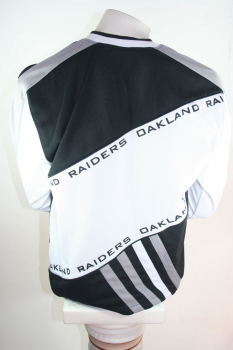 L.A. Los Angelos Raiders Trikot CMP Oakland NFL American Football Weiß Schwarz Herren L
