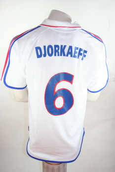 Frankreich Trikot Euro 2000 Europameister 6 djorkaeff  M Adidas