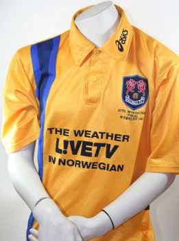 FC Millwall Asics Trikot XL Wembley Finale 1999 Auto Windscrew