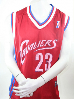 Champion Cleveland Cavaliers Trikot NBA 23 LeBron James Basketball Herren XXL/2XL