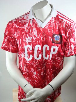 Adidas Russland CCCP Trikot 1989 Sowjet Union Größe M