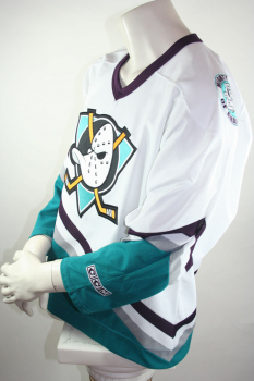 CCM Anaheim Mighty Ducks Trikot Eishockey NHL Heim Weiß Herren S (M)