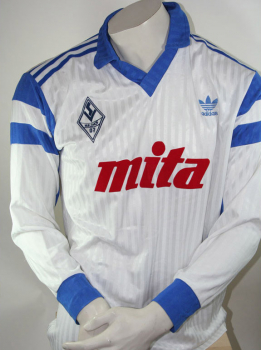 Adidas Sv Waldhof Mannheim Trikot MITA 1987/88 1988/89 weiß Herren XL