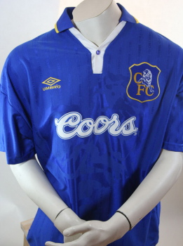 Umbro Chelsea London Trikot 20 Glenn Hoddle 1995/96 Coors Herren XL