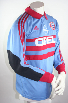 Adidas FC Bayern München Trikot 1 Oliver Kahn Torwart 1998/1999 Opel Herren XXL