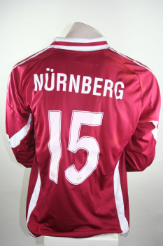 Adidas 1. FC Nuremberg Longsleeve Jersey Home 2008/2009 #15 Red XL