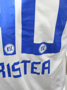 Nike Karlsruher SC Trikot 40 Andrei Cristea 2011/12 Weiß Klaiber Markisen Herren S