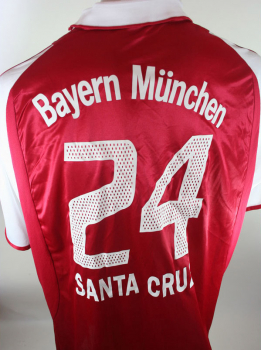 Adidas FC Bayern Múnich camiseta 2003/04 24 Roque Santa Cruz T-Mobile senor XXL/2XL