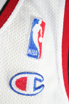 Champion Chicago Bulls Trikot 23 Michael Air Jordan Weiß weiss NBA Herren M oder XXL = US 52
