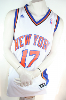Adidas New York Knicks Trikot 7 Lin Weiß Basketball Neu NBA Herren L