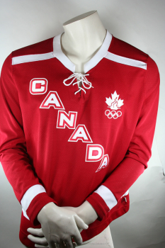 HBC Canada Kanada Eishockey Trikot "Turin 2006" Olympischen Spiele Rot Herren XL
