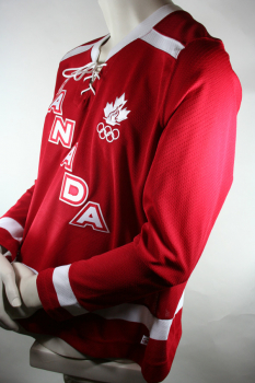 HBC Canada Kanada Eishockey Trikot "Turin 2006" Olympischen Spiele Rot Herren XL