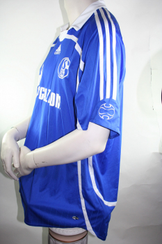 Adidas FC Schalke 04 Jersey 11 Peter Lövenkrands 2006/07 Gazprom - XXL