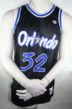 Champion Orlando Magic Trikot 32 Shaquille O’Neal NBA Florida Schwarz Herren S-M 176cm