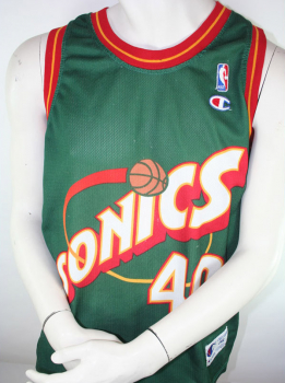 Seattle Super Sonics NBA Trikot 40 Kemp Größe XL