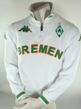 Kappa SV Werder Bremen Pullover 2003-04 Pulli Jacke Coach Sweatshirt Herren M