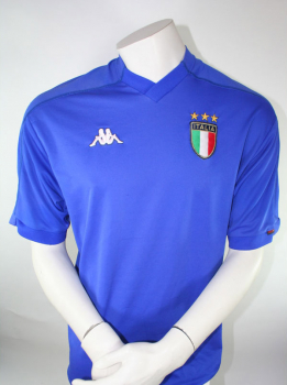 Kappa Italien Trikot 1998 - 2000 blau heim herren XL (Italien Trikot Kappa Größe XL Original)