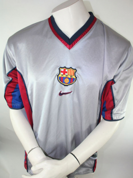 FC Barcelona Trikot 2000/01 Away Größe XL