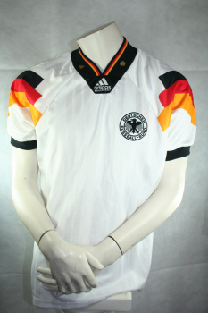 Adidas Deutschland Trikot 1992 EM Euro 92 Heim Weiß DfB Herren S