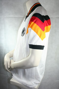 Adidas Deutschland Trikot 1992 EM Euro 92 Heim Weiß DfB Herren S