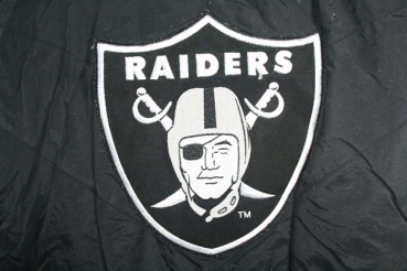 Pro Line Los Angeles Raiders Oakland jacket jersey black NFL men's L