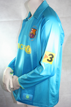 Nike FC Barcelona camiseta 14 Thierry Henry 2007/08 Unicef match worn azul senor XL